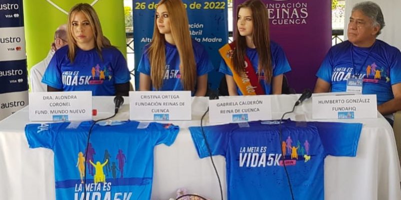 Apoyando a la Carrera 5K, organizada por Reinas de Cuenca